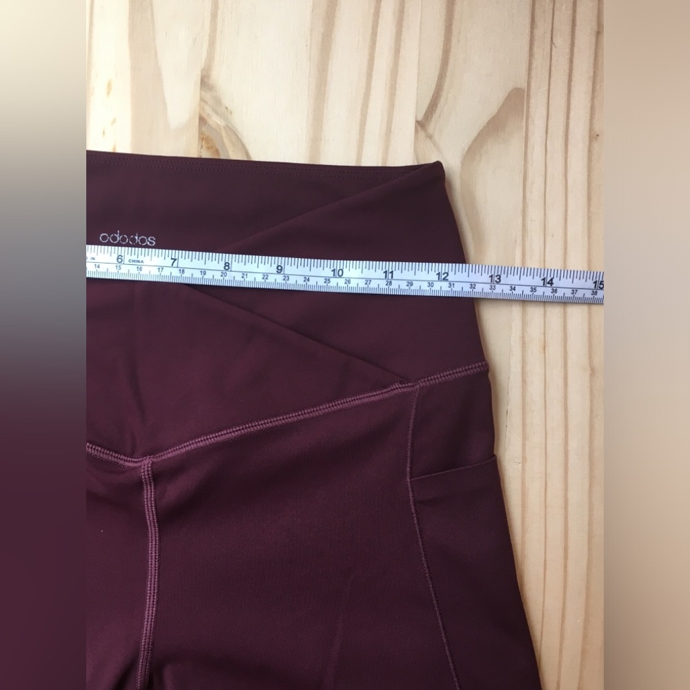ododos Women’s High-Rise Performance Shorts Deep Plum yoga dance cheerleader - Picture 3 of 9